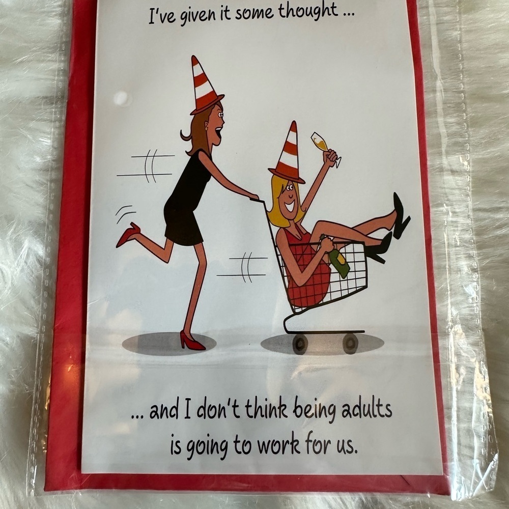 🩵5/$8 Funny Adulting Greeting Card